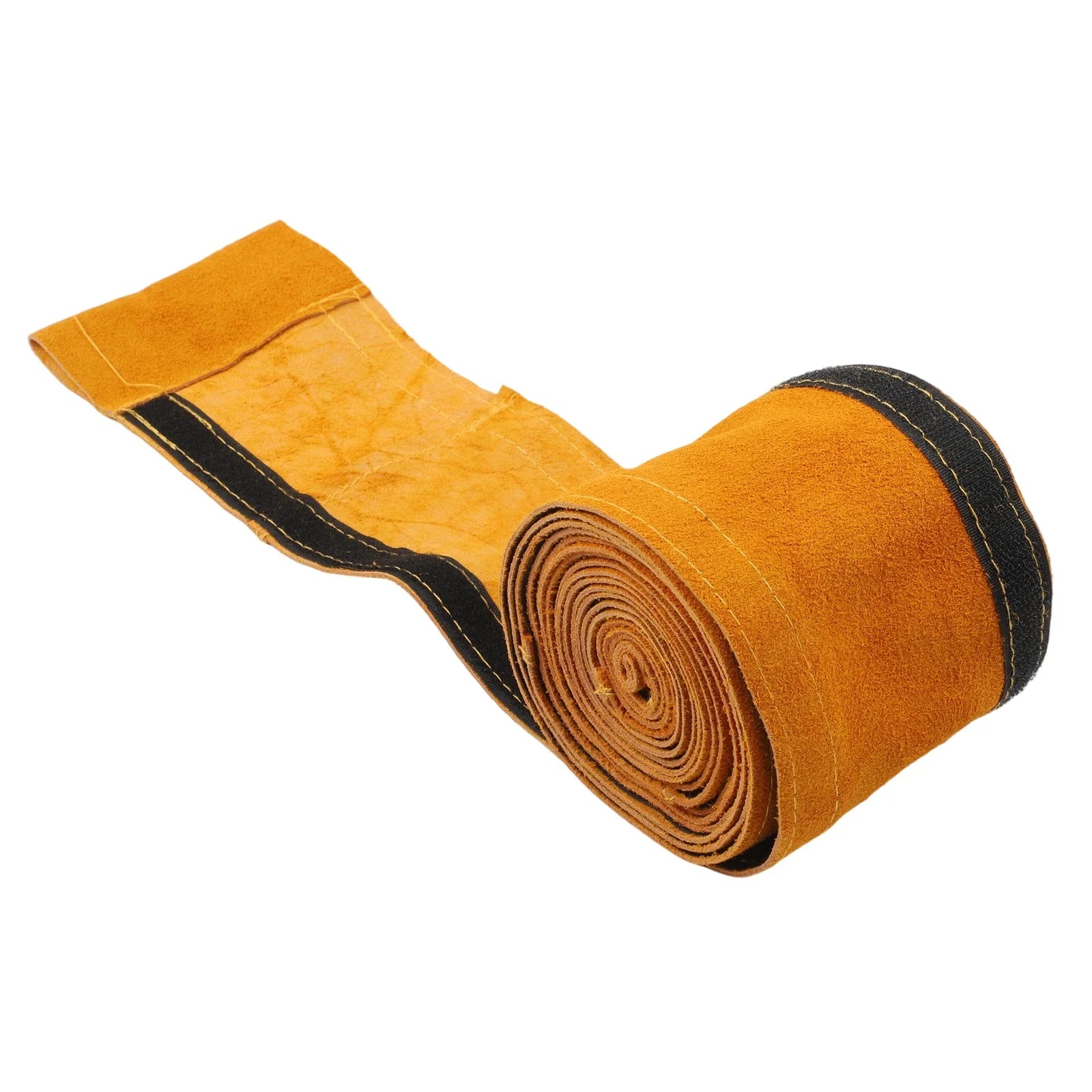Flame Retardant Leather Welding Cable Sleeve 3.5m - TIG, MIG, Plasma Torch Protection