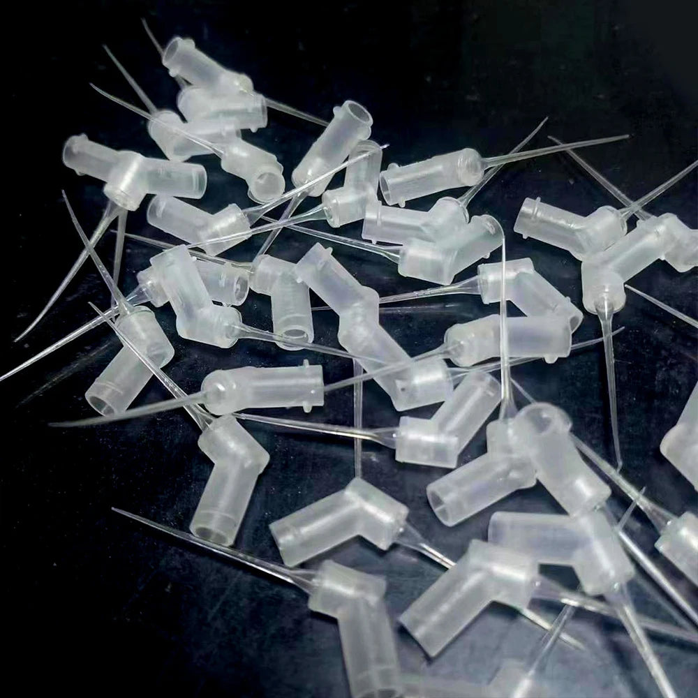 Dental Endo Irrigation Needle Tips 30G 0.3mm - 30 Pack Root Canal Cleaning