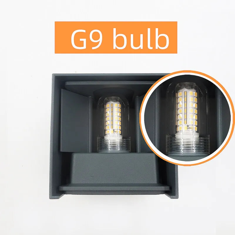 KICAAO Modern Architectural Waterproof LED Wall Lamp | Outdoor Lighting