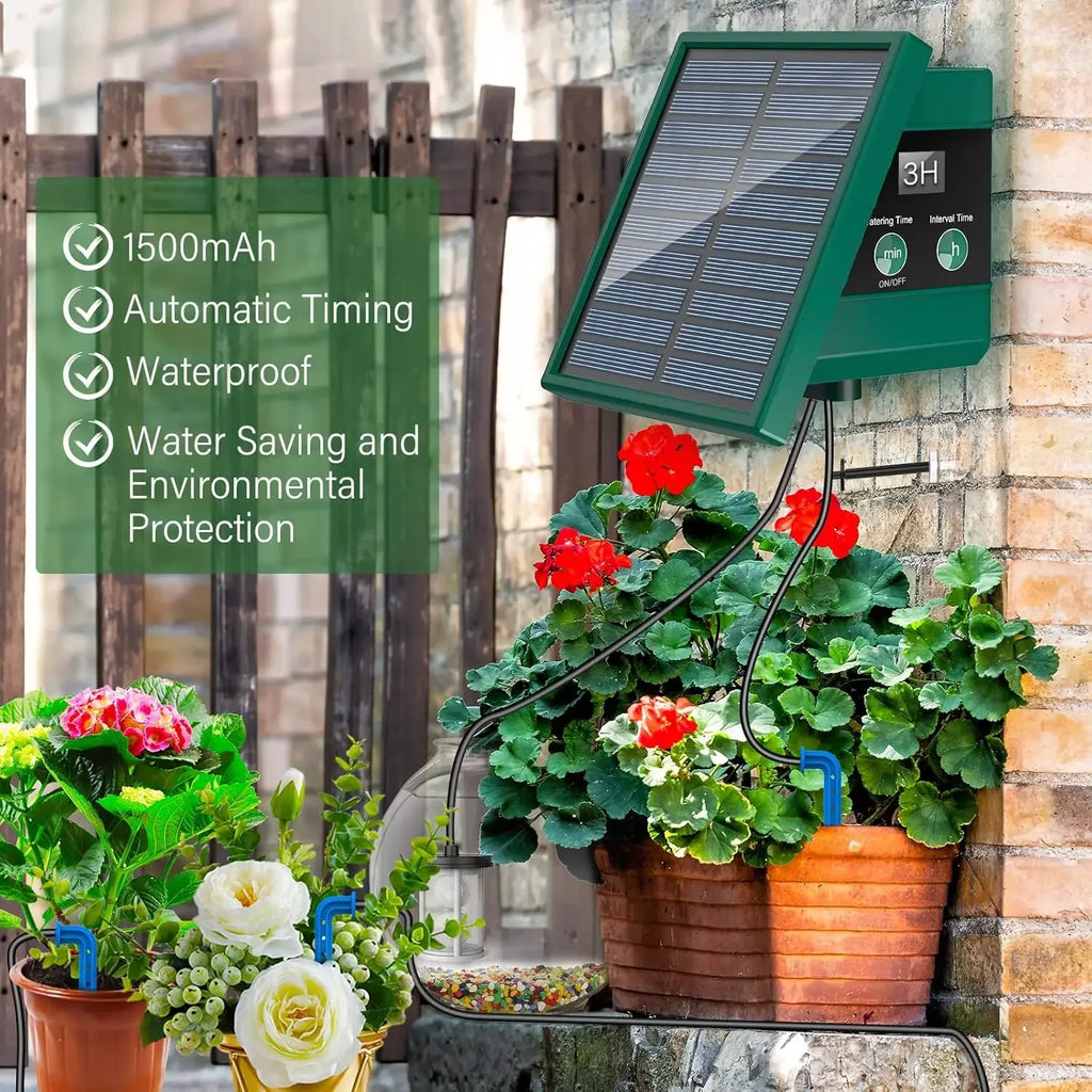 Solar Automatic Drip Irrigation System for Garden & Balcony